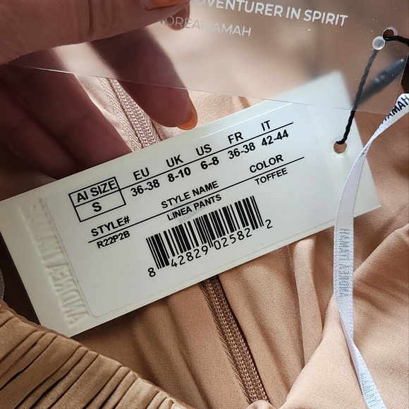 Andrea Iyamah Linea Pants In Toffee S - Picture 4 of 8